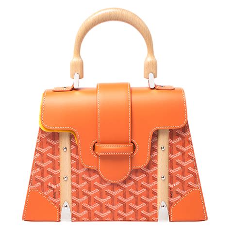 orange goyard|goyard saigon bag.